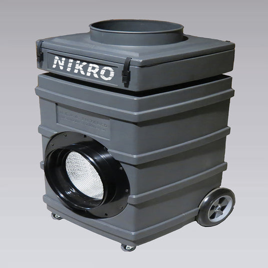 NIKRO (Made In The USA) PS1000 Upright Poly Air Scrubber For Abatement And Remediation Jobs